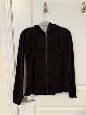 Love Tree Black Zip-Up Hoodie with Hood